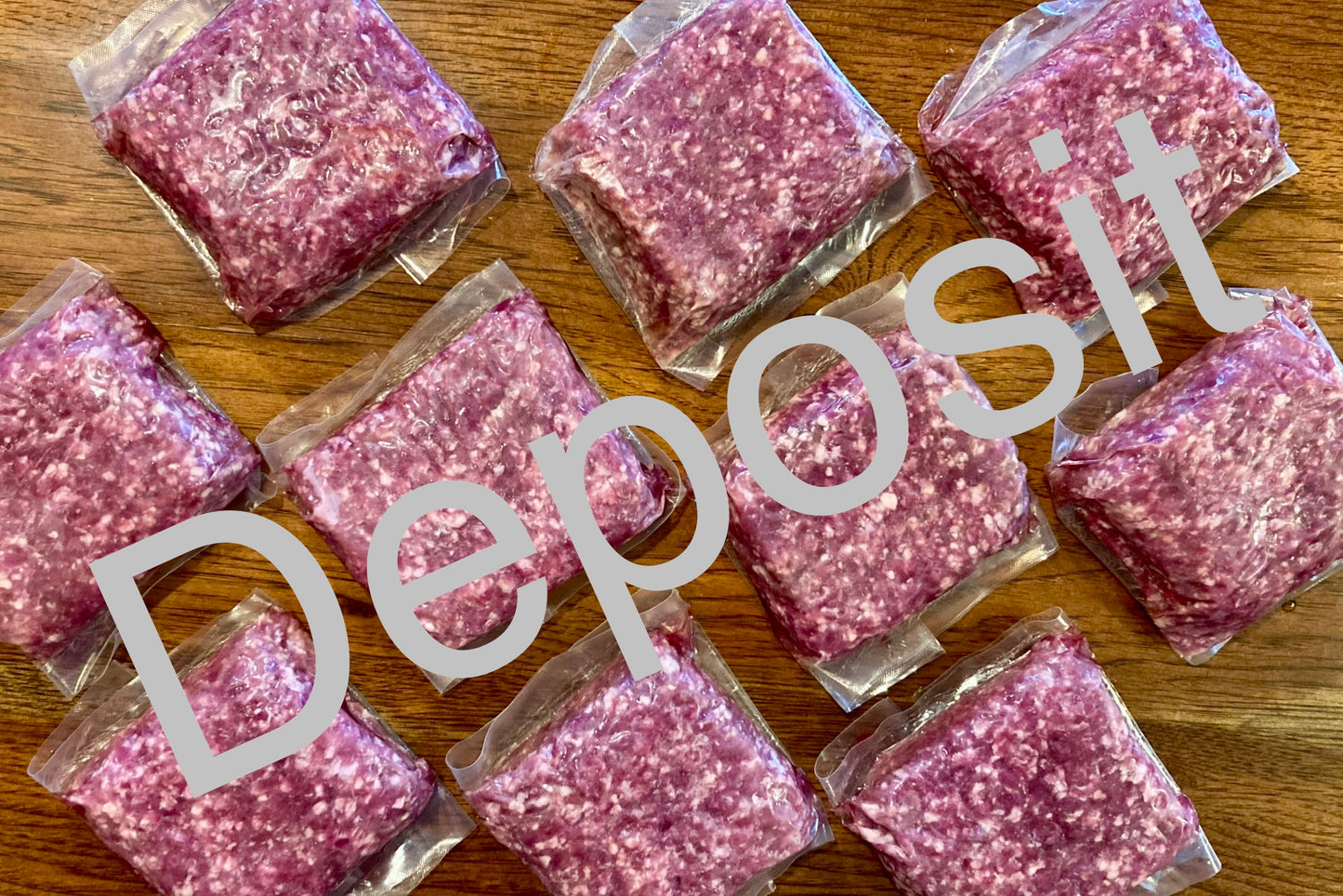 -DEPOSIT- 10 lb. Prairie Burger Box