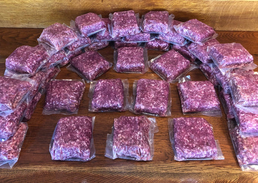 Prairie Burger Box - Native Grass Fed & Finished (40 lbs.)